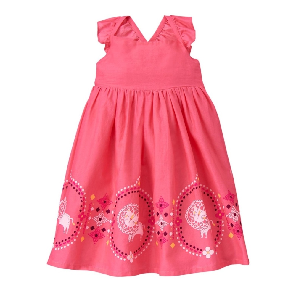 NWT Gymboree pink lion sundress Size 6-12 mos